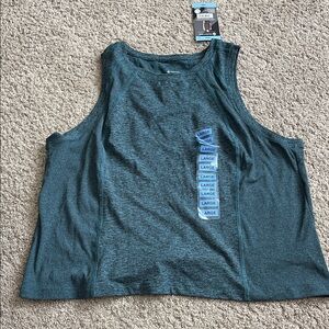 Women’s Sleeveless Performance Tank - Teal Green Heather